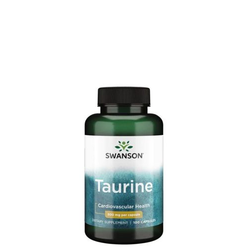 Swanson Taurin aminosav 500 mg 100 kapszula