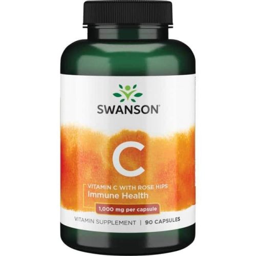 Swanson C vitamin 1000 mg 90 kapszula csipkebogyó kivonat