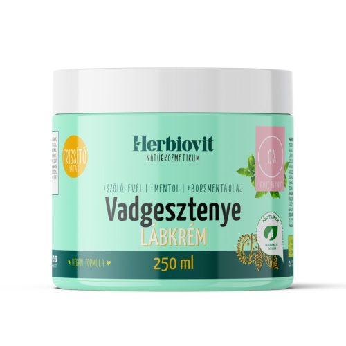 Herbiovit Vadgesztenye lábkrém 250ml 