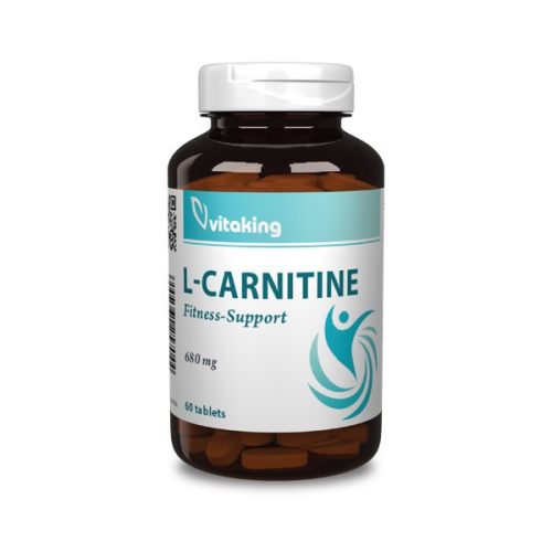 L-karnitin 680mg 60 tabletta Vitaking 