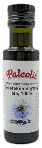 Paleolit Feketeköménymag olaj 100% 100ml hidegen sajtolt Nigella Sativa olaj 