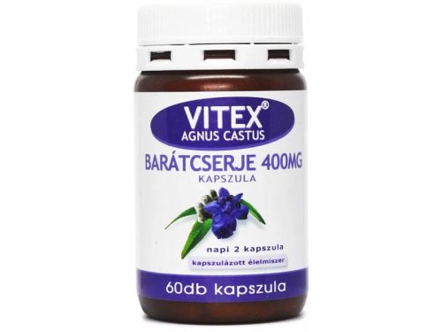 VITEX Barátcserje 400 mg kapszula 60 db