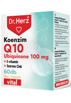 Dr Herz Koenzim Q10 Ubiquinone 100mg 60 kapszula