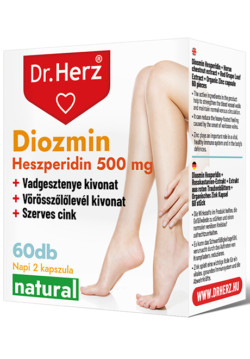 Dr Herz Diozmin + Vadgesztenye kivonat 500mg 60 kapszula