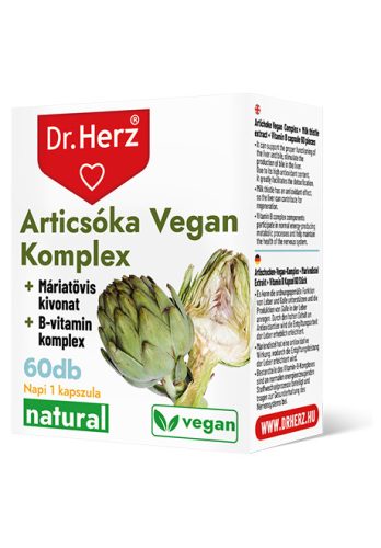 Dr Herz Articsóka 400mg 60 vegan kapszula 