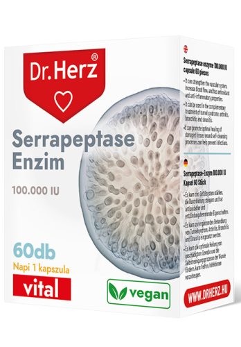 Dr. Herz SERRAPEPTASE enzim 100000 IU 60kapszula