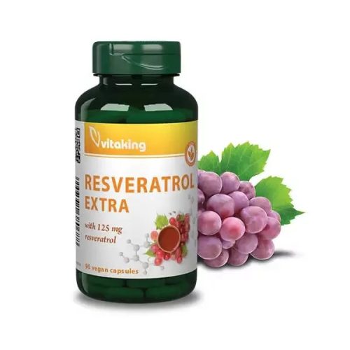 Vitaking Rezveratrol extra 90 vegan kapszula 