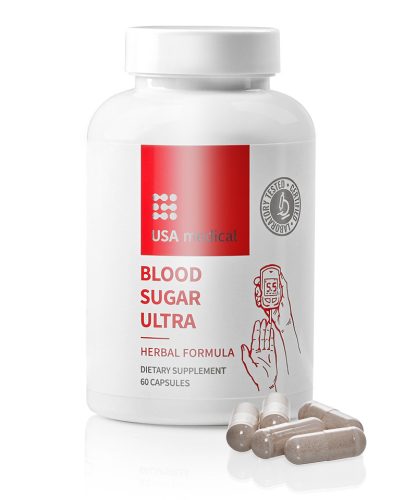 USA Medical Vércukor kontroll BLOOD SUGAR ULTRA 60 kapszula 