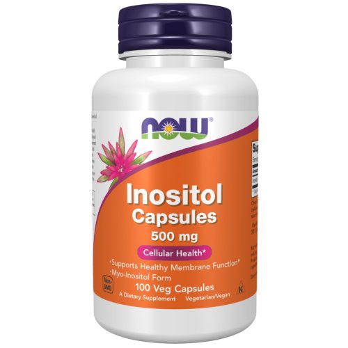 Now Foods Inositol 500 mg 100db Vegán kapszula