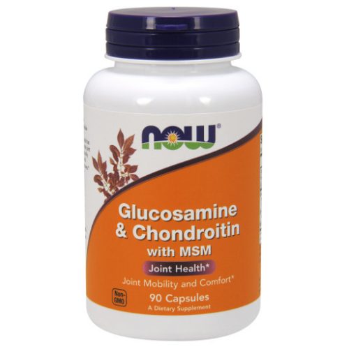 NOW Foods Glucosamine & Condroitin with MSM 90 kapszula