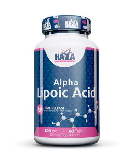 Haya Labs Alpha Lipoic Acid 600mg. / 60 Vtabs nyújtott felszívódású SR