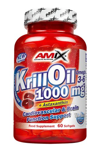AMIX Nutrition – Krill Oil 1000mg 60 lágykapszula