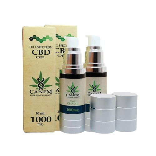 CBD OLAJ 1000MG DUO Pack 2x30ML FULL SPECTRUM GOLD CANEM 