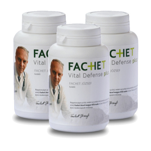 Dr Fachet Gyógygomba Vital Defense PLUS TRIO pack